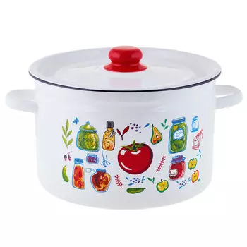 Кастрюля 7,0л цилиндрическая