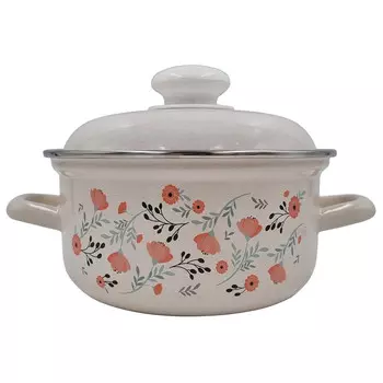 Кастрюля эмал 1,5л