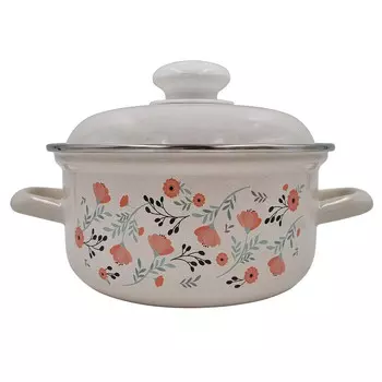 Кастрюля эмал 2,0л