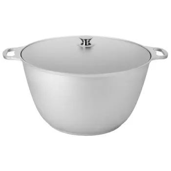 Кастрюля литая 20л алюминиевая крышка