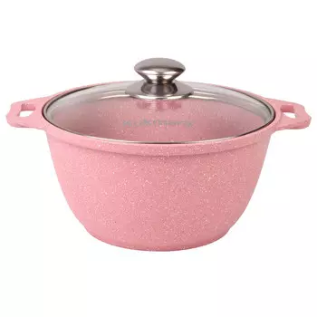 Кастрюля литая 2,0л стеклянная крышка