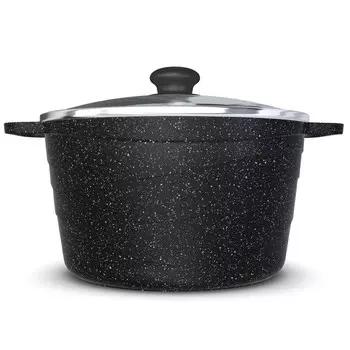 Кастрюля литая 3,0л стеклянная крышка