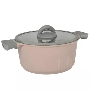 Кастрюля литая 3,2л стеклянная крышка