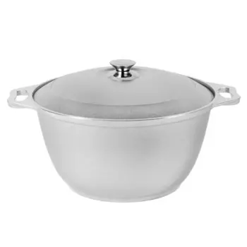 Кастрюля литая 4,0л алюминиевая крышка