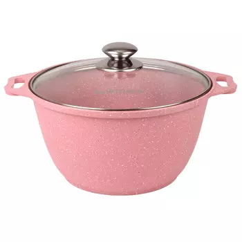 Кастрюля литая 4,0л стеклянная крышка