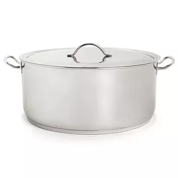 Кастрюля нерж цельнотянутая 20л мет/кр ТРС-3