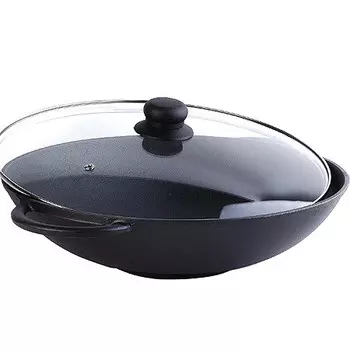 Казан чугунный с крышкой