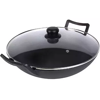 Казан чугунный с крышкой