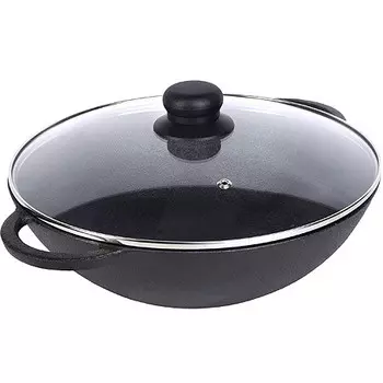 Казан чугунный с крышкой