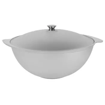 Казан литой 6,0л для плова алюминиевая крышка