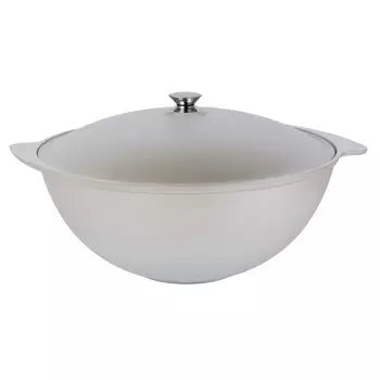 Казан литой 8,0л для плова алюминевая крышка