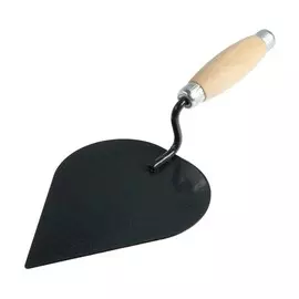 Кельма штукатура тундра, порошковая окраска, деревянная рукоятка, 175 х 150 мм