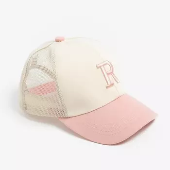 Кепка детская minaku, р-р 53, цв. светло-розовый