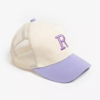 Кепка детская minaku, р-р 53, цв. сиреневый