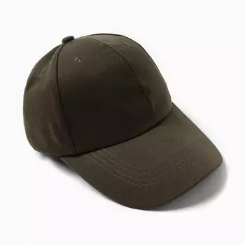 Кепка однотонная