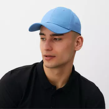 Кепка однотонная