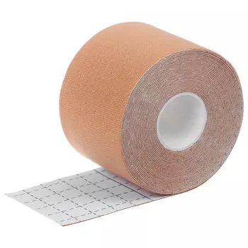 Кинезио-тейп onlytop, 5 см х 5 м, цвет телесный