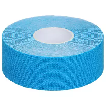 Кинезиотейп onlytop, 2,5 см х 5 м, цвет голубой