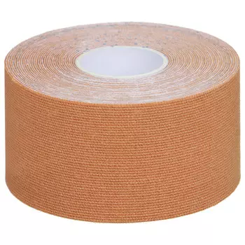 Кинезиотейп onlytop, 3,8 см х 5 м, цвет телесный