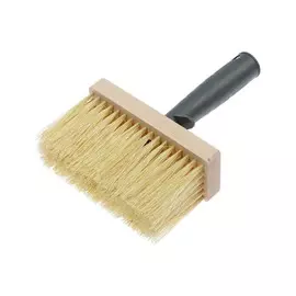 Кисть-макловица lom, 140х50х16 мм, 82 пучка, натуральная щетина, пластиковая рукоятка, бук