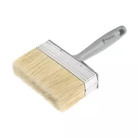 Кисть-макловица тундра, натуральная щетина, пластиковая рукоятка, 40140 мм