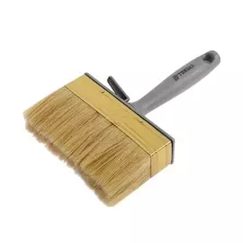 Кисть-макловица тундра, натуральная щетина, пластиковая рукоятка, 50140 мм