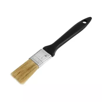 Кисть плоская лом, натуральная щетина, пластиковая рукоятка, 1