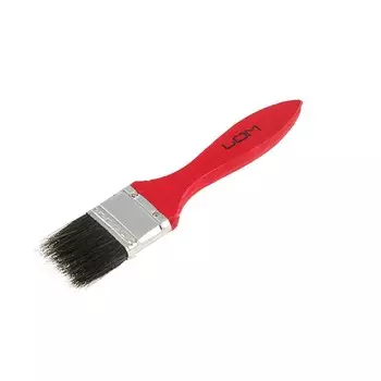 Кисть плоская лом, смешанная щетина, деревянная рукоятка, 1.5