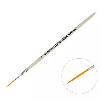 Кисть синтетика круглая