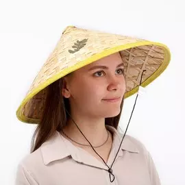Китайская шляпа из бамбука, 36 см