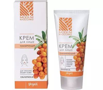 КЛАССИКА Крем для лица тонизирующий Облепиха, 50г