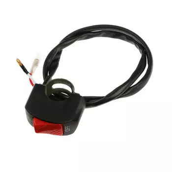 Клавишный переключатель на руль мотоцикла cartage, пластик, 2 режима, провод 30 см
