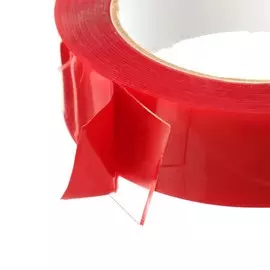 Клейкая лента torso, прозрачная, двусторонняя, акриловая, 20 мм х 5 м