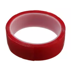 Клейкая лента torso, прозрачная, двусторонняя, акриловая, 30 мм x 2 м