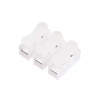 Клемма пружинная соединительная luazon lighting, ксп-3р, 10 а, набор 10 шт