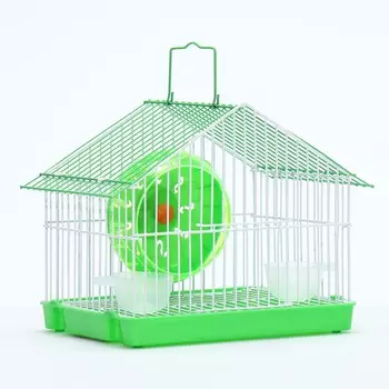 Клетка для грызунов укомплектованная rt-2t, 22 х 16 х 20 см, зеленая