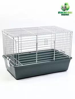 Клетка усиленная для кроликов, 603640 см, серая