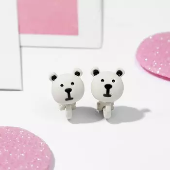 Серьги-клипсы детские