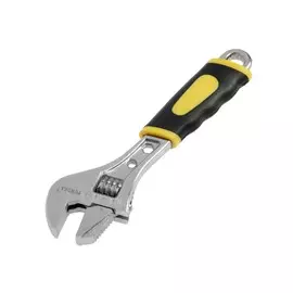 Ключ разводной тундра, 2 варианта зажима, гайки 3-5-10 мм, 2к рукоятка, 150 мм