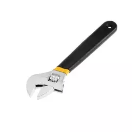 Ключ разводной тундра, обрезиненная рукоятка, 200 мм