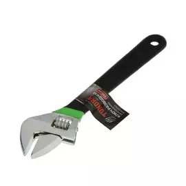 Ключ разводной тундра, обрезиненная рукоятка, 250 мм