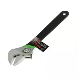 Ключ разводной тундра, обрезиненная рукоятка, 300 мм