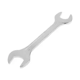 Ключ рожковый tundra, хромированный, 24 х 27 мм