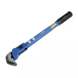 Ключ трубный быстрозажимной тундра, раскрытие от 15 до 40 мм, 450 мм