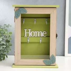 Ключница дерево 5 крючков