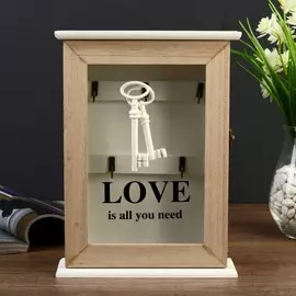 Ключница дерево 5 крючков