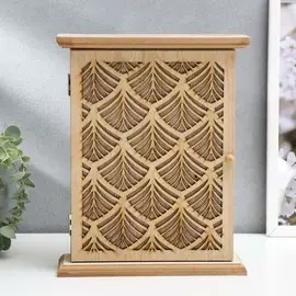 Ключница дерево 6 крючков