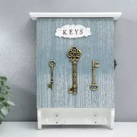 Ключница дерево 6 крючков