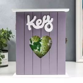 Ключница дерево 6 крючков