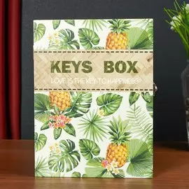 Ключница дерево 6 крючков